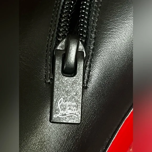 New Christian Louboutin Lock So Kate Leather 100 Sexy Booties DAMAGED ZIPPER 42 - Picture 12 of 15